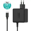 Image de Port Designs Port Netzteil GaN 65W - USB-C, Plug-In, EU-Stecker (65 W, 1 portion), Chargeur USB, Noir