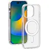Image de Bigben Etui hybride avec coque MagSafe pour appareil mobile Apple iPhone 15 Pro transparent (Apple iPhone 15 Pro), Coque pour téléphone portable, Transparent