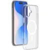 Image de Coque hybride BigBen Connected compatible MagSafe pour iPhone 16 Transparent