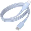 Image de Câble tressé BigBen Connected USB-C vers USB-C 1,2 m Bleu