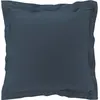 Image de Casativo, Coussin décoratif, Taie d'oreiller en percale de coton, Housse de coussin avec bordure décorative (63 x 63 cm)