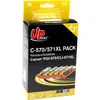 Image de Uprint, Cartouche d'impression, CJ571XLUPP5 cartouche d'encre 5 pc(s) compatible noir, cyan, magenta, jaune (B, C, M, Y)