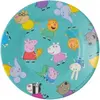 Image de Petit Jour Paris, Vaisselle + couverts pour enfants, Maison Petit Jour Assiette en mélamine, Peppa Pig