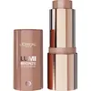 Image de L'Oréal Paris, Highlighter + autobronzant, Lumi (100 Rose foncée, Contour, Highlighter, 9 g)