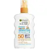 Image de Garnier, Crème solaire, Ambre Solaire Sensitive Expert+ Spray pour enfants SPF 50+ 200ml (SPF 50+, 200 ml)
