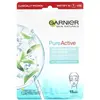 Image de Garnier, Masque pour le visage, Skin Naturals Pure Active - Masque textile hydratant contre les imperfections enrichi de (28 g)