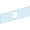 Image de Schneider PrismaSeT-P, face avant, ComPacT INS-INV250,montage fixe,horizontal,largeur=650mm,hauteur=4modules, Armoire serveur : accessoires, Blanc