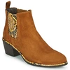Image de Bottines Regard NOISY V2 VELOURS SAFRAN solde femme
