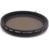 Image de Cokin Round NUANCES NDX 2 400 58mm (1 7 f stops) (58 mm, Filtre gris neutre), Filtre photo, Noir