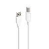 Image de CABLE IMPRIMANTE USB-A VERS USB-B 2.0 1,8M BLANC