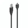 Image de Câble Accsup USB-A Mâle vers Mini USB Mâle 1,8 m Noir
