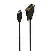 Image de CABLE DVI MALE VERS HDMI MALE 1,5M NOIR