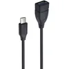 Image de ADAPTATEUR USB-C MALE VERS USB 3.1 FEMELLE NOIR