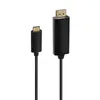 Image de Câble USB-C vers HDMI 4K Ultra HD Accsup 3 m Noir