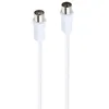 Image de Câble Accsup antenne coaxial 10m Blanc