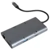 Image de Hub USB-C Accsup 7 en 1 100 W Gris Anthracite
