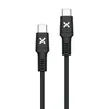 Image de Câble Wefix USB-C vers USB-C 60 W 1 m Noir