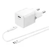 Image de Chargeur secteur Wefix 20 W Blanc + Câble USB Type C vers USB Type C 1 m