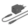 Image de Chargeur secteur Wefix Pro GaN 30 W + câble Lightning 1,2 m Gris
