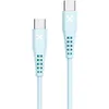 Image de Câble Wefix USB-C vers USB-C 1 m Bleu