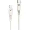 Image de Câble Wefix USB-C vers USB-C 1 m Beige
