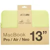 Image de Housse Accsup Vert pour MacBook Neo Air et Pro de 13"
