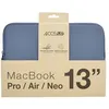 Image de Housse Accsup Bleu pour MacBook Neo Air et Pro de 13"