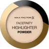 Image de Max Factor, Highlighter + autobronzant, Poudre de mise en lumière Facefinity (001 Nude Beam, Highlighter)