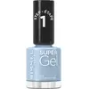 Image de Rimmel London, Vernis à ongles, Super Gel STEP1 (060 Dans les nuages, 060-In The Clouds, Nº 060 Dans les nuages, Vernis coloré, Vernis effet gel)