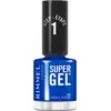 Image de Rimmel London, Vernis à ongles, Super Gel Vernis à Ongles Gel Sans Scellage UV LED Cobalt Heaven (Cobalt Heaven, Vernis effet gel)