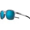 Image de Julbo, Unisexe, Lunettes de sport, Drive Grau Durchscheinend Braun Dunkelblau Spectron HD 3 Polarized (Anthracite, Bleu foncé, gris-marron-bleu foncé, Marron, Bleu), Bleu, Marron, Gris