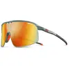 Image de Julbo, Unisexe, Lunettes de sport, Density Reactiv S1-3 (Anthracite, vert olive mat, Rouge), Gris, Vert