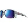 Image de Julbo, Unisexe, Lunettes de sport, Monterosa 2 Spectron 3 CF Lunettes de glacier (Gris / Vert clair, Gris/vert, Bleu), Gris