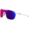 Image de Julbo, Unisexe, Lunettes de sport, Frequency Groupama FDJ Weiss Blau Spectron HD 3 (Blanc, blanc-bleu-groupama fdj, Bleu, Lila, Bleu, Marron, Pink), Violet, Pink, Blanc, Bleu