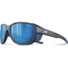 Image de Julbo, Hommes, Lunettes de sport, Montebianco 2 Spectron 3 polarisées (Blanc, Bleu, Noir, Bleu), Bleu