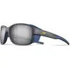 Image de Julbo, Unisexe, Lunettes de sport, Lunettes de glacier Monterosa 2 Spectron 3 Polarisées (noir-bleu-orange marron, Gris), Orange, Noir, Bleu, Gris