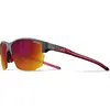 Image de Julbo, Unisexe, Lunettes de sport, Lunettes de soleil Split Spectorn 3 (matt black red-green, Rouge), Noir