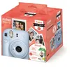 Image de Pack Iconique Fujifilm Instax Mini 12 Bleu + Film Instax Mini 2x10 vues + Housse