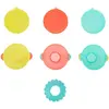 Image de Badabulle, Vaisselle + couverts pour enfants, Bols de brassage avec couvercle et ventouse