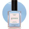 Image de Manucurist, Vernis à ongles, Green Nail Polish Pastel Blue Classic Natural 9-Free (Bleu pastel, Vernis couleur)
