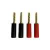 Image de Lot de 4 fiches bananes Enova Hifi FBAN 100 RB pour enceintes Hi-Fi