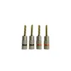 Image de Lot de 4 fiches bananes Enova Hifi FBAB 200 LUXE pour enceintes Hi-Fi