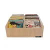 Image de Meuble Enova hifi BAC 45T SWE pour vinyles 45 tours Beige