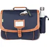 Image de Cartable scolaire avec 2 compartiments Tann's Les Fantaisies 38 cm Camille Bleu Marine