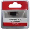 Image de Adaptateur Temium RCA Femelle vers Femelle Noir