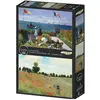 Image de Grafika Puzzle 500 pieces 2 Puzzles - L'Art de Monet Terrasse à Sainte-Adresse (500 pièces)