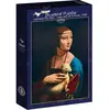 Image de Bluebird Puzzle 1000 pieces Leonardo Da Vinci - Lady with an Ermine, 1489 (1000 pièces)