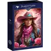 Image de Bluebird Puzzle 1000 pieces Pink Cowgirl (1000 pièces)