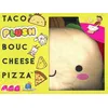 Image de Jeu de société Taco Plush Bouc Cheese Pizza Blue Orange