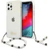 Image de Guess Cas (Apple iPhone 12 Pro Max), Coque pour téléphone portable, Transparent